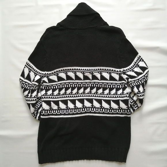 Kenneth Cole Reaction Black Cardigan Small - Picture 6 of 9